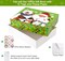 Boxes Bulk with Lids,4inch Deep Christmas Robes Boxes with Tissuer Paper and Stickers,Decorative Xmas Holiday Present Wrapping Box for Big Clothing,Coats,Sweaters